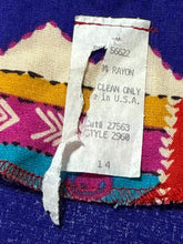 Load image into Gallery viewer, Bold Aztec Print Duster Sz 14

