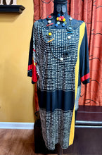 Load image into Gallery viewer, Perceptions Woman Color Block Dress Sz 14W
