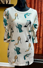 Load image into Gallery viewer, High Heel Studded Top Sz XL
