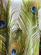 Load image into Gallery viewer, Indigo Soul Peacock Print Tunic Sz 2XL
