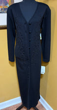 Load image into Gallery viewer, Liz Claiborne Embroidered Maxi Cardigan Sz Long Large
