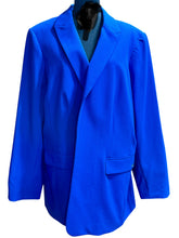 Load image into Gallery viewer, Calvin Klein Electric Blue Blazer Sz 20W
