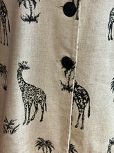 Load image into Gallery viewer, Michael Taylor Giraffe Print Top Fit Sz L
