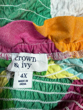 Load image into Gallery viewer, Crown &amp; Ivy Multi Tiered Cottage Sundress Sz 4X
