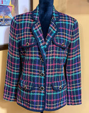 Load image into Gallery viewer, VTG Morgan Taylor Tweed Blazer Sz 10
