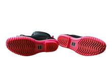 Load image into Gallery viewer, Tommy Hilfiger Twhilen Duck Boots Size 8 Black Pink
