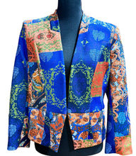 Load image into Gallery viewer, RIVER ISLAND Baroque Cropped Blazer Sz 14
