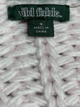 Load image into Gallery viewer, Wild Fable Color Block Cropped Cable Knit Cardigan Sz S
