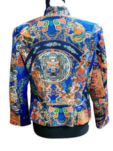 Load image into Gallery viewer, RIVER ISLAND Baroque Cropped Blazer Sz 14
