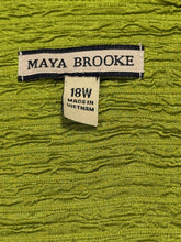 Load image into Gallery viewer, MAYA BROOKE Kiwi Bolero Blazer Sz 18W
