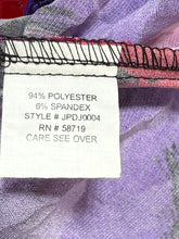 Load image into Gallery viewer, Choices Pink Purple Red Black Abstract Jacket Sz L
