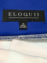 Load image into Gallery viewer, ELOQUII Color Block Neoprene Pencil Skirt Sz 18
