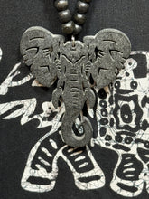 Load image into Gallery viewer, Metropolitan Elephant Print Kaftan with Necklace
