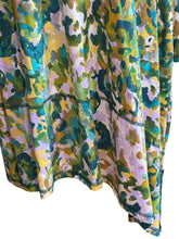 Load image into Gallery viewer, LOGO by Lori Goldstein Printed Top with Angled Hem Sz 1X
