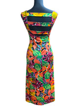 Load image into Gallery viewer, NINA LEONARD Tropical Floral Dress Sz 2X
