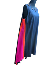 Load image into Gallery viewer, Vince Camuto Color Block Hi Lo Dress Sz 16W
