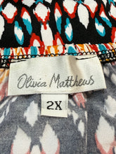 Load image into Gallery viewer, Olivia Matthews Print Dress Sz 2X
