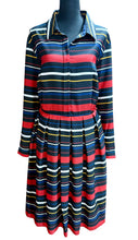 Load image into Gallery viewer, ELOQUII Multi Striped Dress Sz 20

