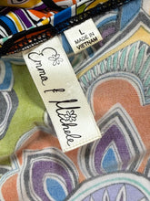 Load image into Gallery viewer, Emma &amp; Michele Abstract Wrap Dress Fit Sz 10/12
