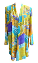 Load image into Gallery viewer, VTG Positive INFLUENCE Artsy Abstract Duster Fit XL/1X
