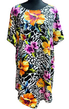 Load image into Gallery viewer, ROAMAN’S Floral Animal Print Dress Sz 1X
