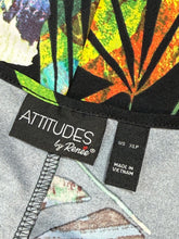Load image into Gallery viewer, ATTITUDES Tropical Print Maxi Dress Sz XLP
