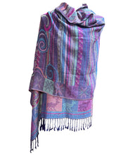Load image into Gallery viewer, PASHMINA Multicolor XL Scarf Wrap
