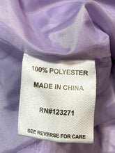 Load image into Gallery viewer, Stella Tweed Lavender Faux Fur Jacket Sz XL
