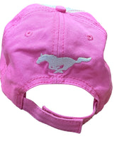 Load image into Gallery viewer, Ford Mustang Pink White Cap
