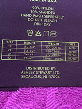 Load image into Gallery viewer, Ashley Stewart Magenta Houndstooth Tights Fit Sz 14/16
