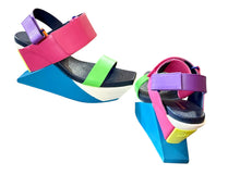 Load image into Gallery viewer, United Nude Delta Rainbow Wedge Sz 9
