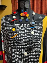 Load image into Gallery viewer, Perceptions Woman Color Block Dress Sz 14W
