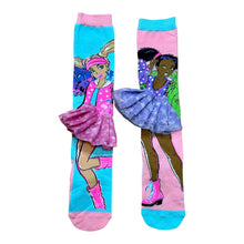 Load image into Gallery viewer, MADMIA Barbie Extra Vibes Knee High Tulle Socks
