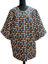 Load image into Gallery viewer, Jessica London Multi Houndstooth Maxi Blazer Sz 20W
