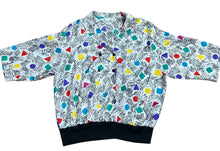 Load image into Gallery viewer, Christie &amp; Jill VTG Retro Geo Blouse Sz 16W

