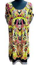 Load image into Gallery viewer, Madison Woman Baroque Print Dress Sz 3X
