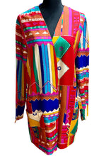 Load image into Gallery viewer, Bold Aztec Print Duster Sz 14
