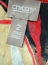 Load image into Gallery viewer, Chico’s Coral Nude Leaf Duster Sz L

