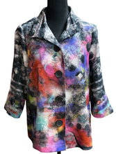 Load image into Gallery viewer, ali miles water color blouse Sz P/M
