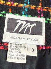 Load image into Gallery viewer, VTG Morgan Taylor Tweed Blazer Sz 10
