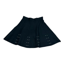 Load image into Gallery viewer, Vila Milano Silver Stud Knit Skirt Sz M
