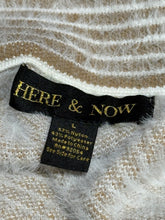 Load image into Gallery viewer, Here &amp; Now Textured Maxi Cardigan Sz L
