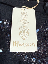 Load image into Gallery viewer, Monsoon Bow Beaded Sweater Dress Sz L
