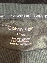 Load image into Gallery viewer, Calvin Klein Velvet Sequin Letters Sweat Shirt Sz L
