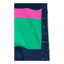 Load image into Gallery viewer, Lauren Ralph Lauren Multicolor Striped Waffle Knit Sweater Sz S
