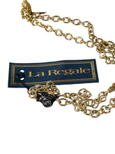 Load image into Gallery viewer, La Regale Off White and Gold studded box clutch
