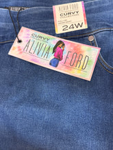 Load image into Gallery viewer, Alivia Ford Curvy Pull On Denim Skirt Sz 24W
