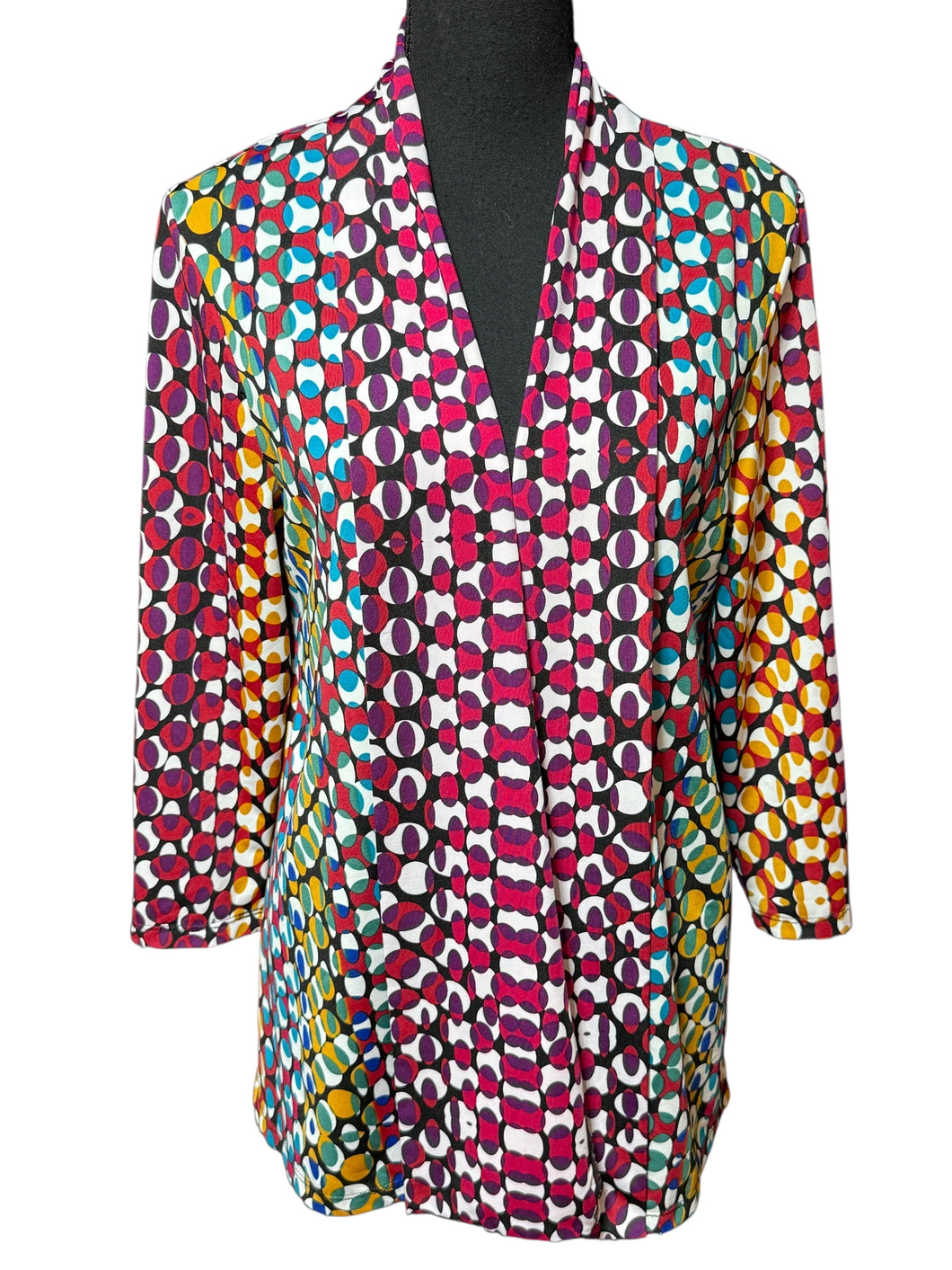 Travel Elements Multi Polka Dot Duster Sz L