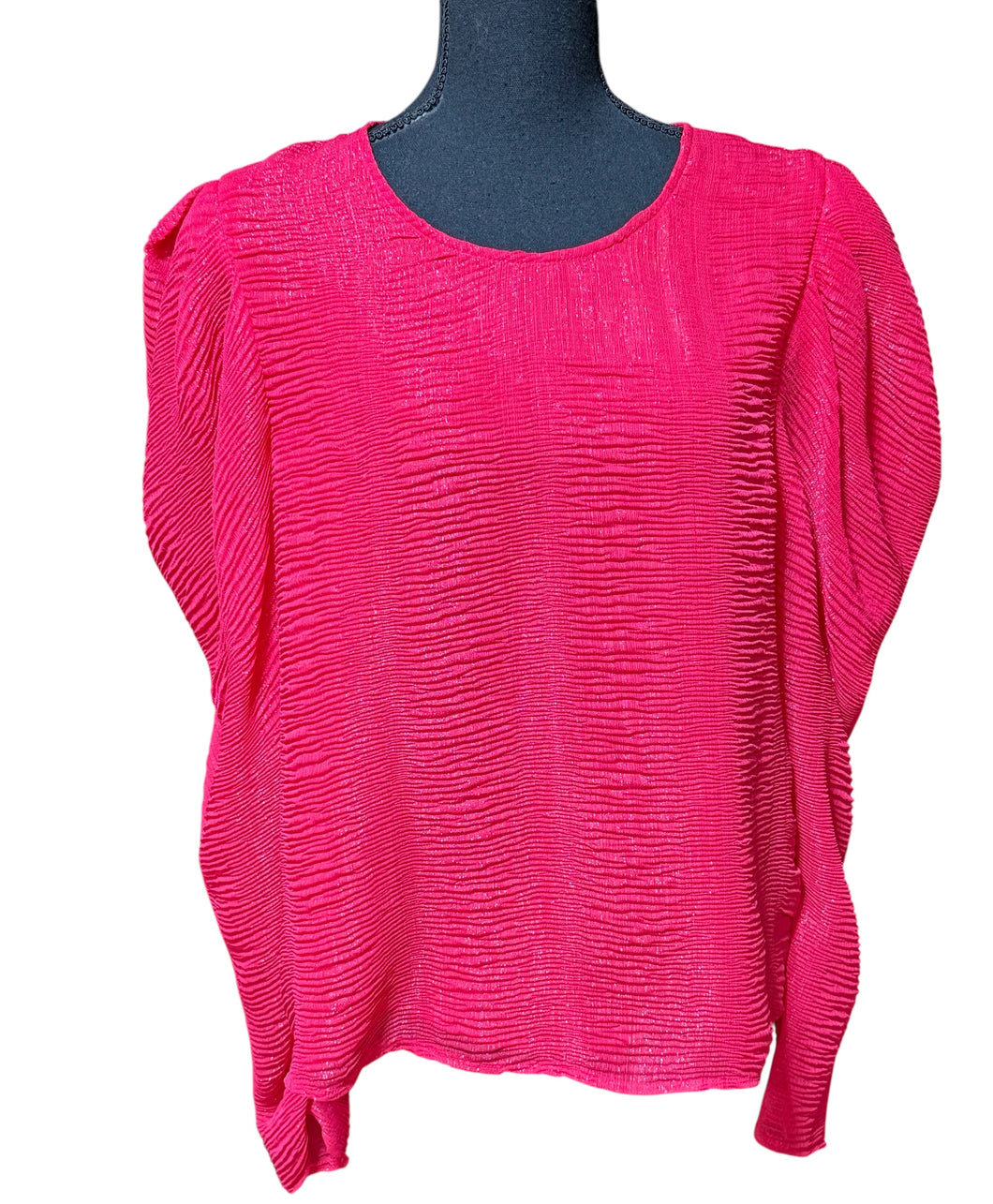 Calvin Klein Fuchsia Blouse Fit Sz M