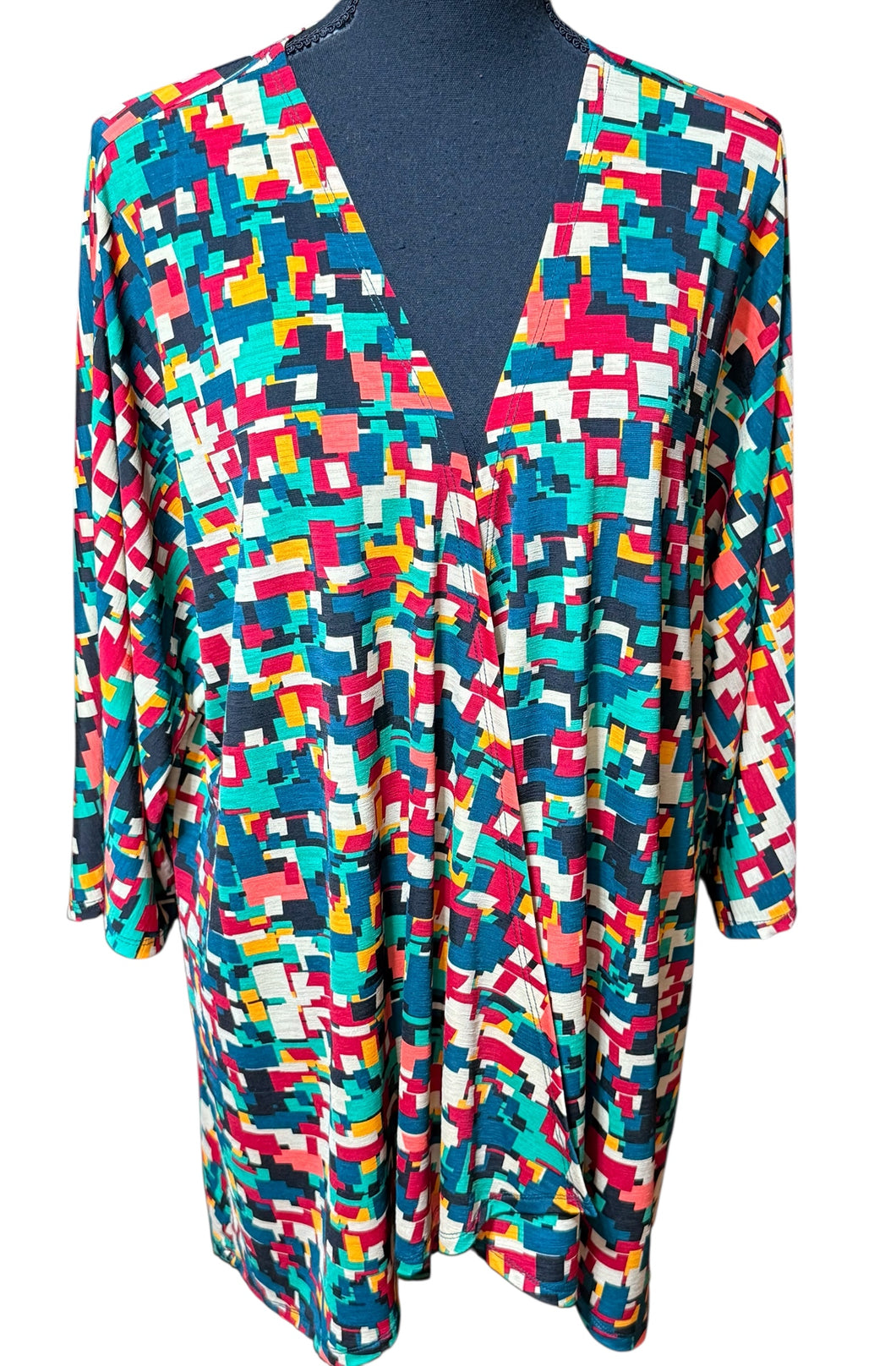 Lularoe Abstract Duster Sz L